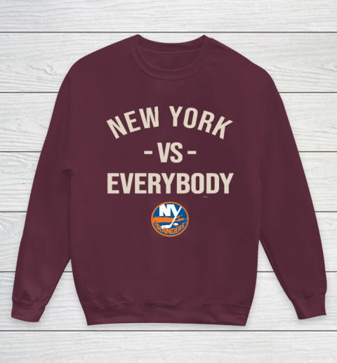 New York Islanders Vs Everybody Youth Sweatshirt 4