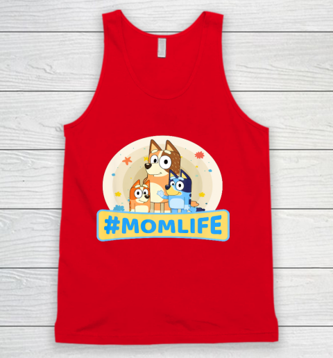 Bluey Mom Family For Life Tank Top 5