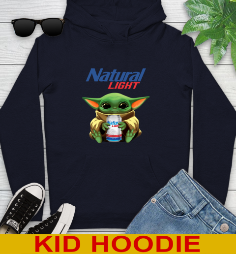 Star Wars Baby Yoda Hugs Natural Light Beer Shirt 137