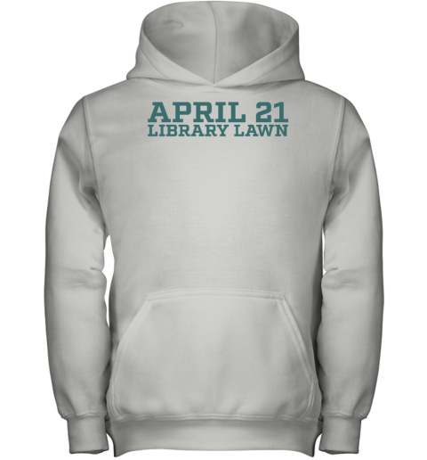 April 21 Library Lawn Youth Hoodie