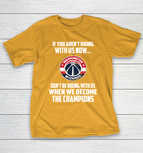 NBA Washington Wizards Basketball We Become The Champions T-Shirt 2