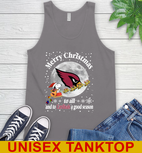 Arizona Cardinals Merry Christmas To All And To Cardinals A Good Season NFL Football Sports Tank Top 6