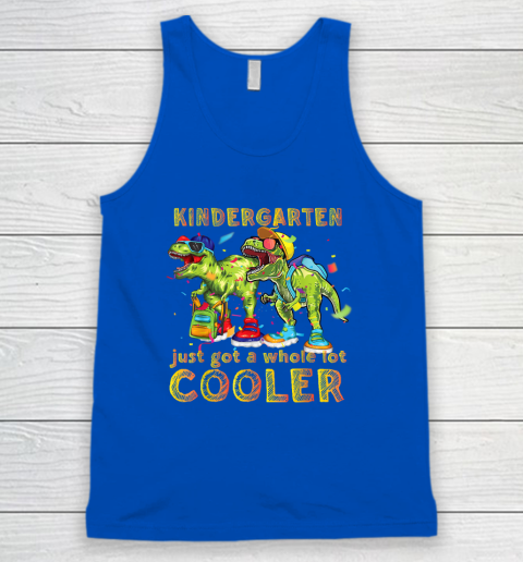 Kindergarten Just Got Cooler Back To School Tank Top 3