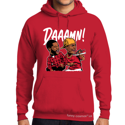 Air Jordan 1 CNY Matching Sneaker Shirt Damn Meme Red And Black Sneaker Red Shirt