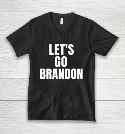 Let's Go Brandon FJB V-Neck T-Shirt