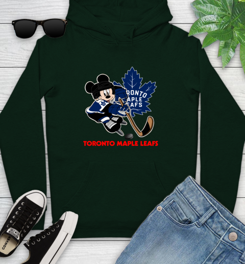 NHL Toronto Maple Leafs Mickey Mouse Disney Hockey T Shirt Youth Hoodie 13