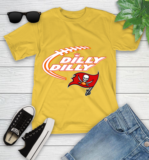 NFL Tampa Bay Buccaneers Dilly Dilly Football Sports Youth T-Shirt 8