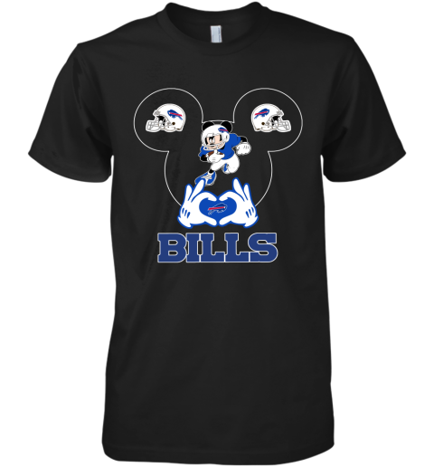 I Love The Bills Mickey Mouse Buffalo Bills Premium Men's T-Shirt