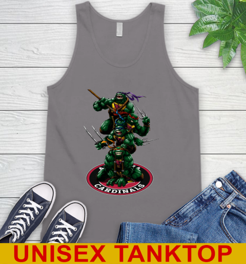 NFL Football Arizona Cardinals Teenage Mutant Ninja Turtles Shirt Tank Top 7