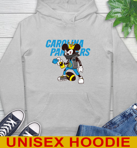 Carolina Panthers NFL Football Mickey Peace Sign Sports Hoodie 6