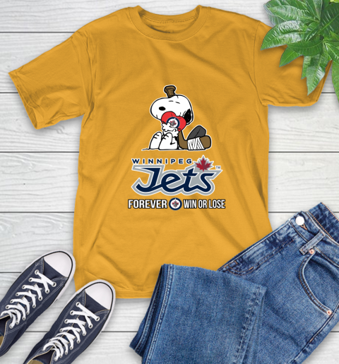 NHL The Peanuts Movie Snoopy Forever Win Or Lose Hockey Winnipeg Jets 3
