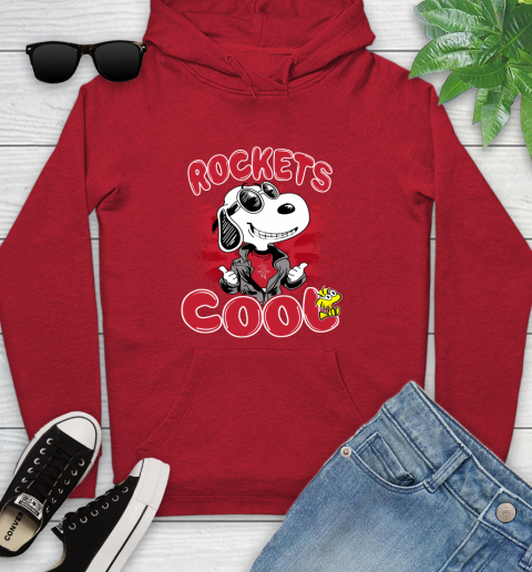 NBA Basketball Houston Rockets Cool Snoopy Shirt Youth Hoodie 10