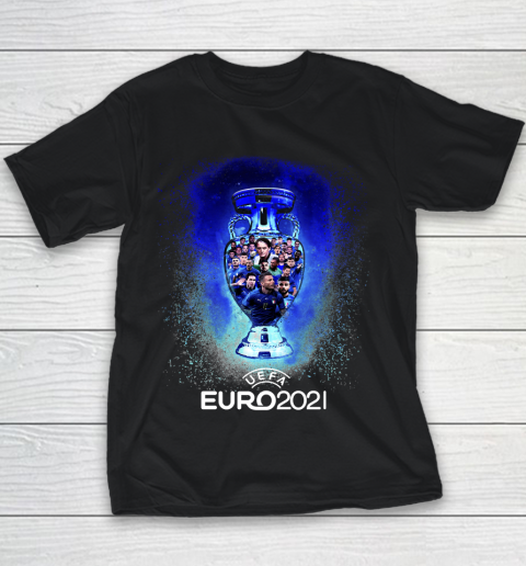 Italia Euro Champion 2021 Cup And Player Youth T-Shirt