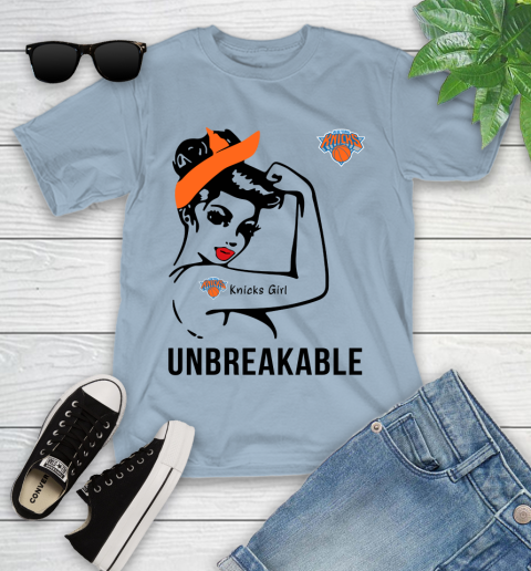NBA New York Knicks Girl Unbreakable Basketball Sports Youth T-Shirt 7 NBA New York Knicks Girl Unbreakable Basketball Sports Youth T-Shirt - Image 7