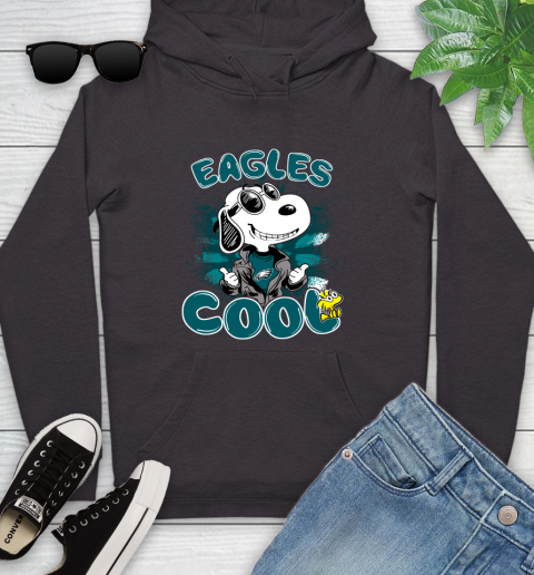 NFL Football Philadelphia Eagles Cool Snoopy Shirt Youth Hoodie 6