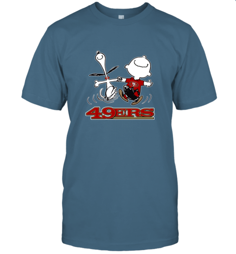 Snoopy And Charlie Brown Happy San Francisco 49ers - Rookbrand