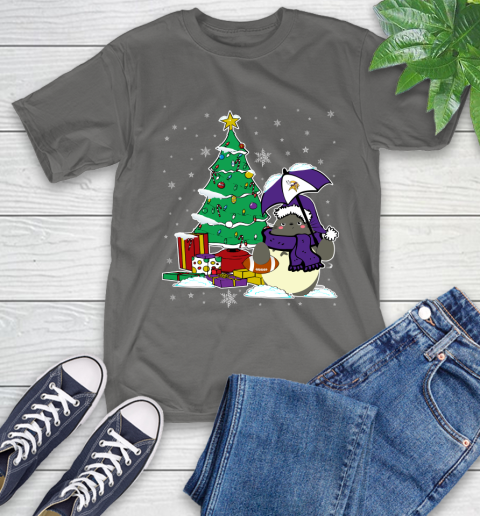 Minnesota Vikings NFL Football Cute Tonari No Totoro Christmas Sports T-Shirt 10