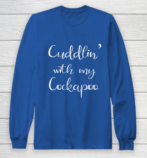 Dog Mom Shirt Cockapoo Mom Shirt Matching Pajamas Long Sleeve T-Shirt 6