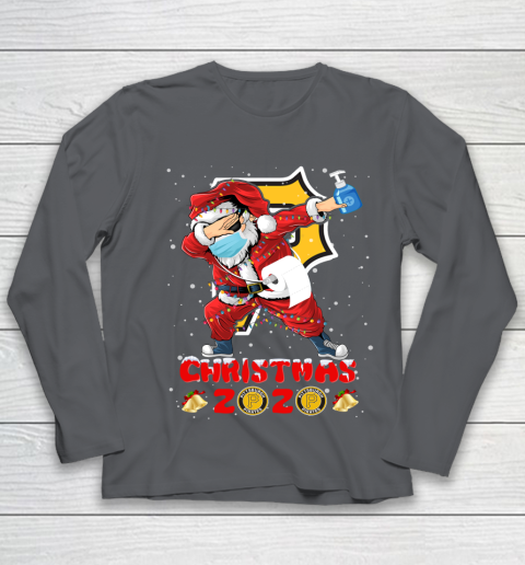 Pittsburgh Pirates Funny Santa Claus Dabbing Christmas 2020 MLB Youth Long Sleeve 6