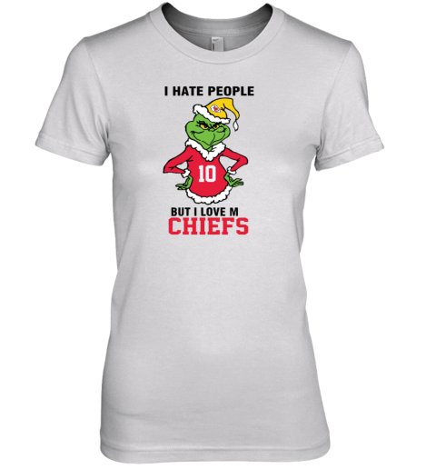 I Hate People But I Love My Kansas City Premium Women's T-Shirt