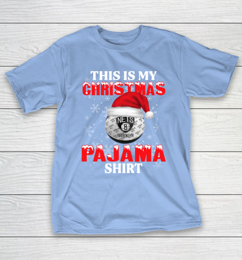Brooklyn Nets This Is My Christmas Pajama Shirt NBA T-Shirt 10