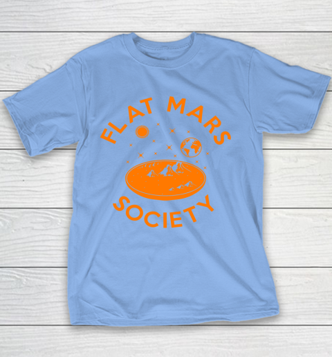 Flat Mars Society Shirt Youth T-Shirt 8