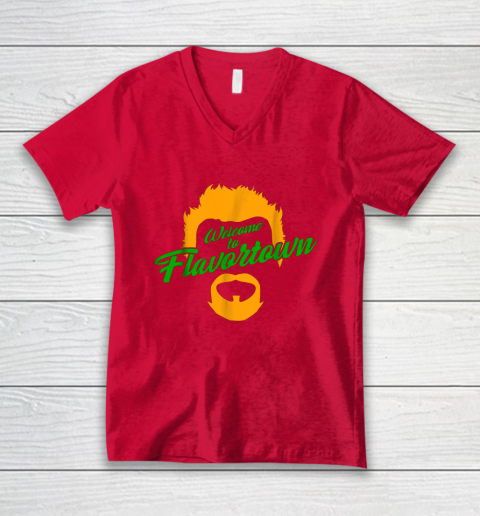 Guy Fieri Flavortown Shirt Welcome to Flavortown V-Neck T-Shirt 6
