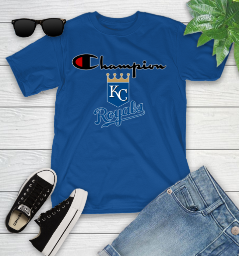 MLB Baseball Kansas City Royals Champion Shirt Youth T-Shirt 6