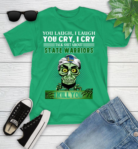 NBA Talk Shit About Golden State Warriors I Kill You Achmed The Dead Terrorist Jeffrey Dunham Basketball Youth T-Shirt 8