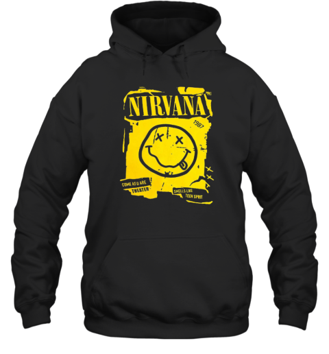 Nirvana 80s Come As You Are 1987 Hoodie