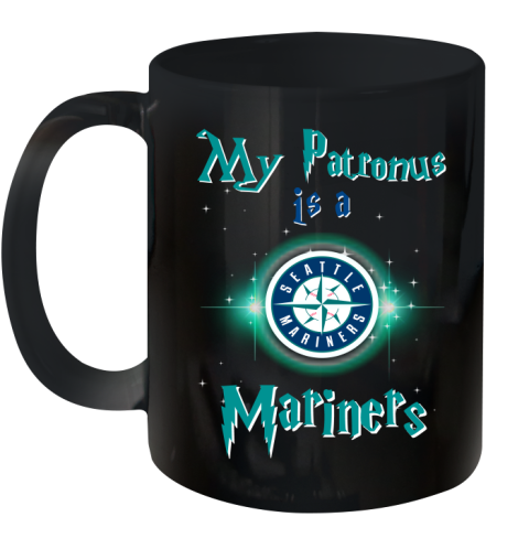 MLB Baseball Harry Potter My Patronus Is A Seattle Mariners Ceramic Mug 11oz