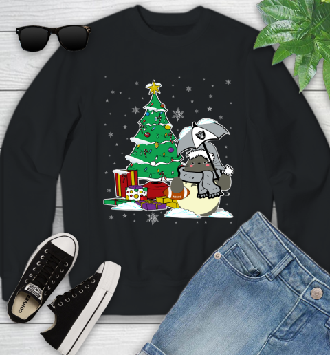 Oakland Raiders NFL Football Cute Tonari No Totoro Christmas Sports Youth Sweatshirt