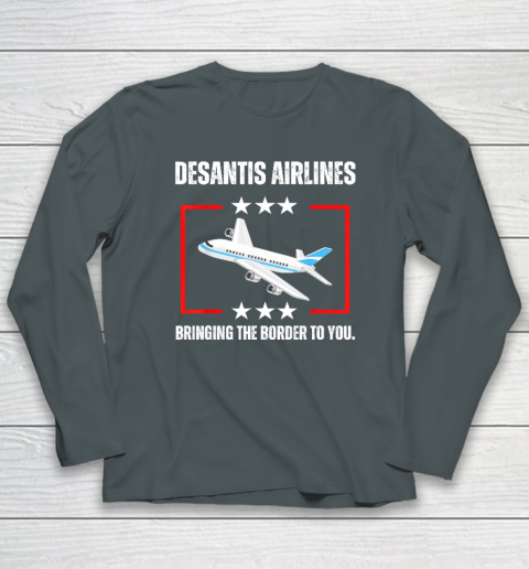 DeSantis Airlines Long Sleeve T-Shirt 3