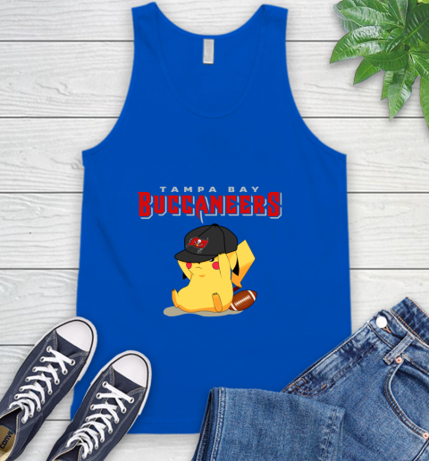 NFL Pikachu Football Tampa Bay Buccaneers Tank Top 5