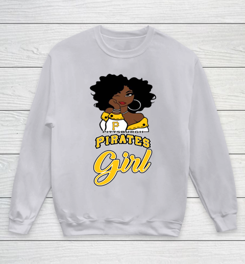 Pittsburgh Piratess Girl MLB Youth Sweatshirt 4