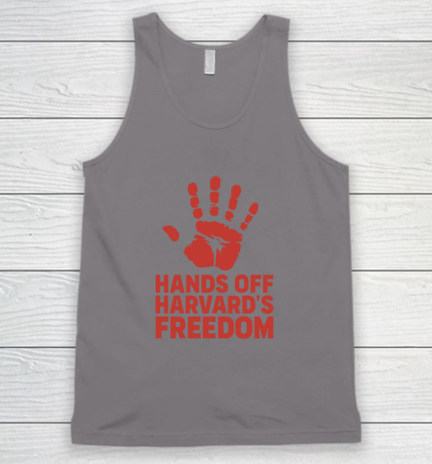 Hands Off Harvard's Freedom Tank Top 5