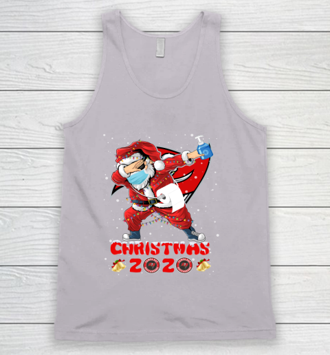 Tampa Bay Buccaneers Funny Santa Claus Dabbing Christmas 2020 NFL Tank Top 3