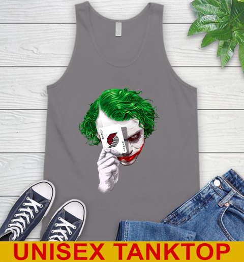 Portland Trail Blazers NBA Basketball Joker Card Shirt Tank Top 6