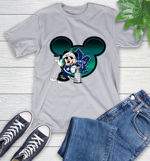 NHL Toronto Maple Leafs Stanley Cup Mickey Mouse Disney Hockey T Shirt T-Shirt 6