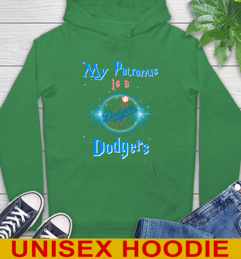 MLB Baseball Harry Potter My Patronus Is A Los Angeles Dodgers Hoodie 8