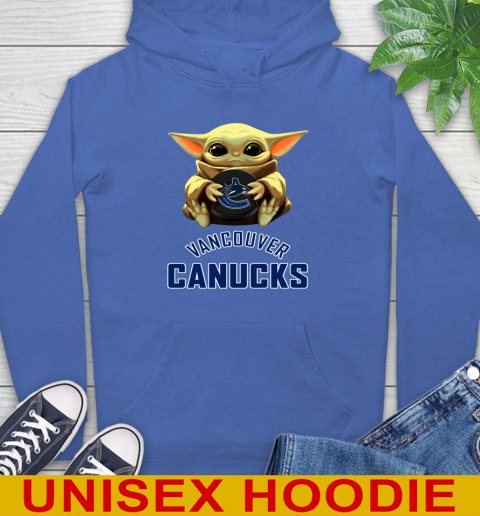 NHL Hockey Vancouver Canucks Star Wars Baby Yoda Shirt 21
