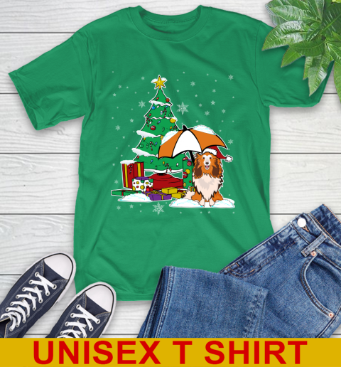 Sheltie Christmas Dog Lovers Shirts 148