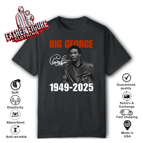 Big George Foreman 1949-2025 T-Shirt