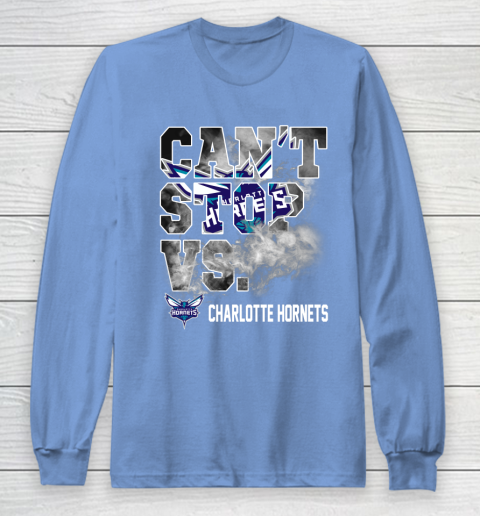 NBA Charlotte Hornets Basketball Can't Stop Vs Long Sleeve T-Shirt 8