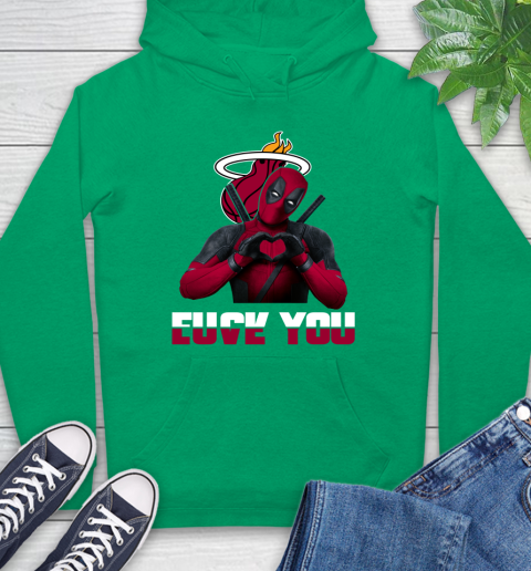NBA Miami Heat Deadpool Love You Fuck You Basketball Sports Hoodie 9 NBA Miami Heat Deadpool Love You Fuck You Basketball Sports Hoodie - Image 9