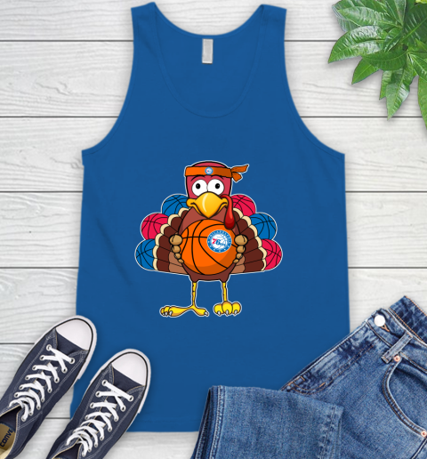 Philadelphia 76ers Turkey thanksgiving day Tank Top 5