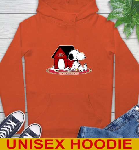 NFL Football San Francisco 49ers Snoopy The Peanuts Movie Shirt Hoodie 5