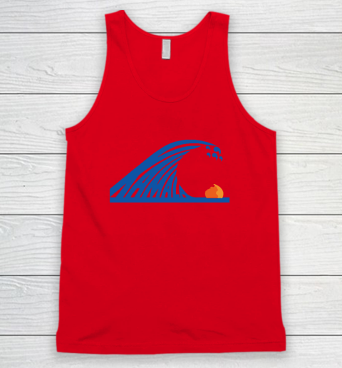 Blue Wave For Kamala Harris Trump Funny Tank Top 3