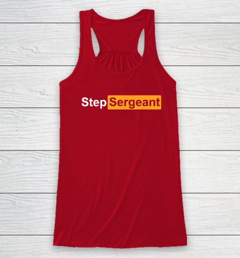 Step Sergeant Racerback Tank 3
