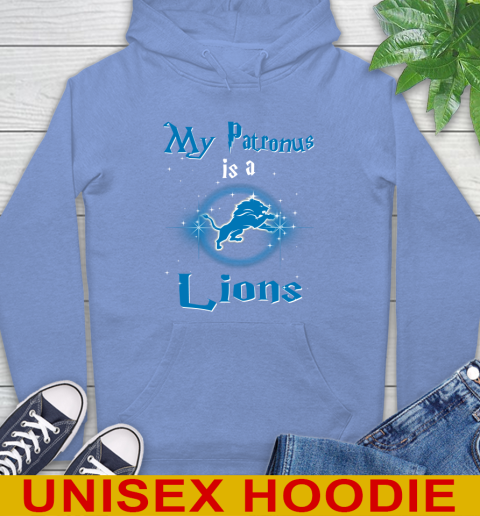 Nfl Football Harry Potter My Patronus Is A Detroit Lions Hoodie Tee For Sports